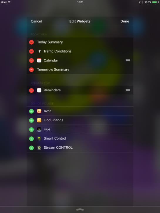 Zvolte Smart Control.