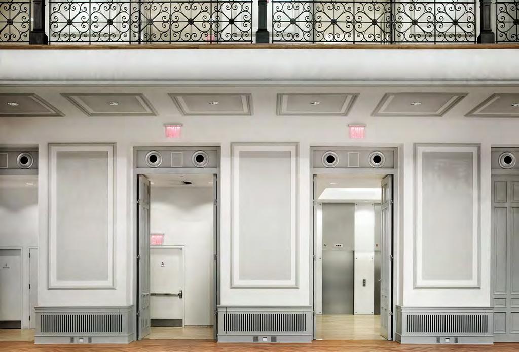 vzduchotechniky Social hall sliding partition wall, panelling and