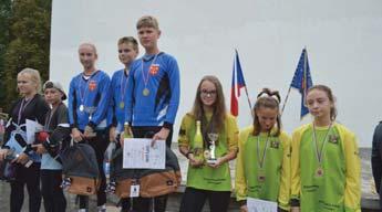 11: Daniel Vlček, Lucie Bayerová, Magdaléna Hudečková na čtvrtém místě hlídka č. 12: Eliška Balážiová, Kateřina Kyllerová, Kristýna Janečková se umístila na místě sedmnáctém hlídka č.