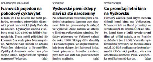 Akcentující, dnes nejvíce využívaný postup jako první zdůrazňuje nejdůležitější bod informace, aniž by dodržoval časovou nebo faktickou posloupnost. (srov.. např. Osvaldová a kol.