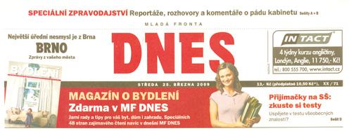 Přibyly i odkazy na internet pod články, které upozorňují například na to, že k tématu máme na webu úplné dokumenty či video. (Špaček 2011) Obr. 5.