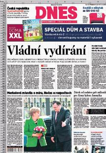 odlévaly ze speciální kovové slitiny přímo v tiskárně, se zhruba do roku 2000 plně digitalizoval a koncentroval do redakcí. Do tiskárny už redakce posílá hotovou stránku v elektronické podobě.