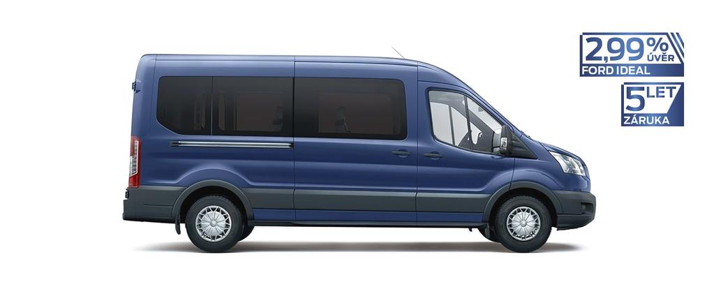 FORD TRANSIT KOMBI I CENÍK 89místný vůz bez přepážky Mimořádná nabídka* Např. za 9 4 Kč měsíčně, úrok jen 2,99 % Již za 65 9 Kč / 733 139 Kč * Zvýhodněná nabídka platí do 3. 11. 218 nebo do odvolání.