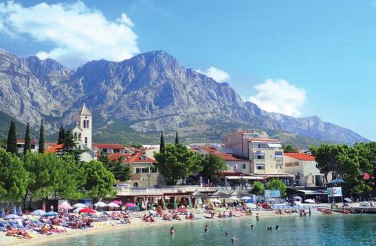 ChoRVATsko > BašKa voda Rodinné bungalovy Baška voda Vila marić 15