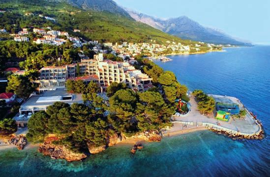 CHorvatsko > Brela Hotel Sentido Bluesun Berulia Hotel Bluesun Soline 15 % do 31. 12.