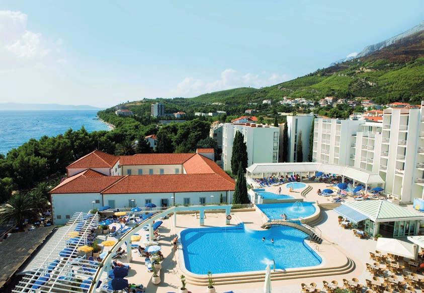 CHorvatsko > tučepi Hotely Bluesun alga a Bluesun Kaštelet Hotel BLUESUN KAŠTELET 15 % do 31. 12.