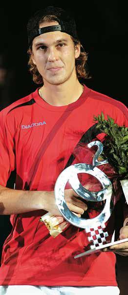 Základom jeho napredovania boli víťazstvá na challengeroch v Rabate, Marrákeši, Bordeaux a San Marine, cenné bolo aj finále na turnaji v Prahe.