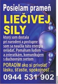 sk V našej redakcii si môžete zadať inzerciu do ľubolného okresu v SR Inzercia: Silvia Bodnárová 0905 225 073 Ján Vojta