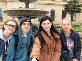 Studenti jsou v době stáže na praxi v Anglii, Irsku nebo Německu.