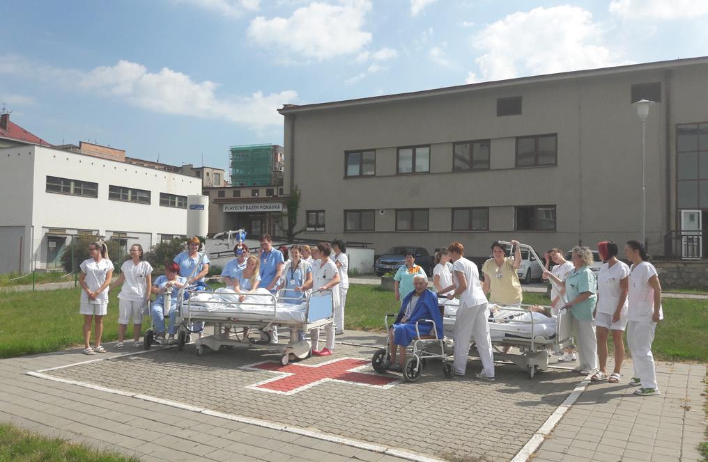 662 patients, in this 5 with polytrauma). Total number of hospitalised patients was 8.613. Our bed capacity (174 beds) was used by 84,06%. 6.773 surgical outputs were performed.