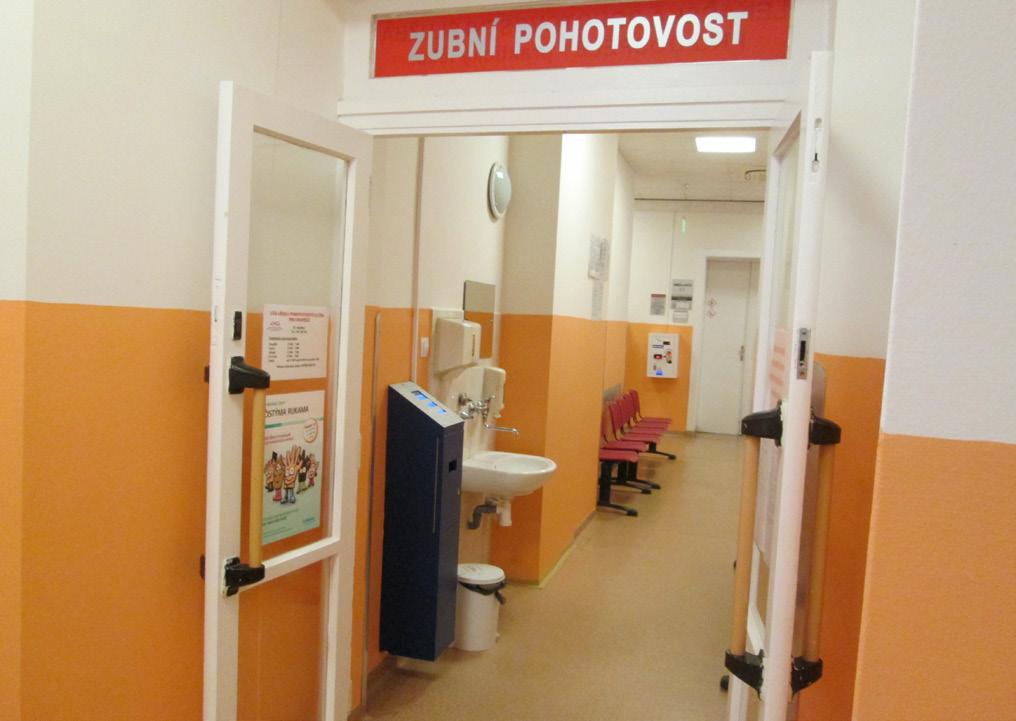 During night and weekend, the Emergency Medical Service (general practitioners) for adults and the Emergency Stomatological Service for adults and children works in our hospital for patients of Brno