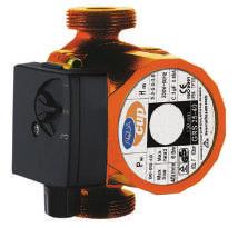 délkách 130 a 180 mm * vhná pro nutnost oběhu teplé vy * rozsah teploty čerpané kapaliny +10 až 110