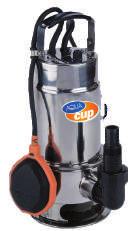 Dop. výška Připojení Cena UNITERRA 551 550 W 12000 l/h 6 m 1-5/4 2 123,- Kč SUBWELL Vhná k čerpání znečištěné vy s pevnými příměsemi do 35 mm.