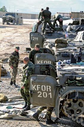K hlavním úkolům mechanizované roty patřilo střežení a monitorování kosovsko-srbské hranice, zajištění bezpečnosti na této hranici, ochrana menšin a kulturních památek v prostoru odpovědnosti proti