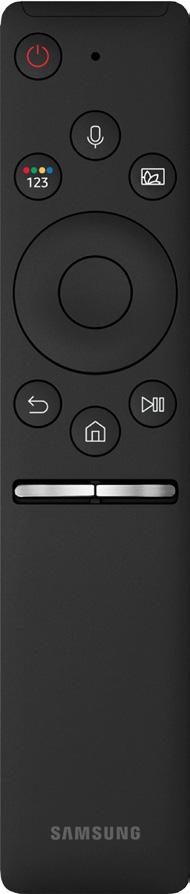 na ovladači. Vzhled, tlačítka a funkce ovladače Dálkové ovládání Samsung Smart se mohou lišit v závislosti na modelu.