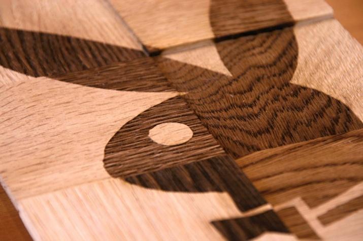Dřevěné obklady tak budou reprezentovat vaši firmu.
