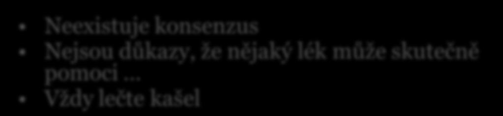 Léčba (načasování) Na RTG snímcích není srdce zvětšeno, pouze