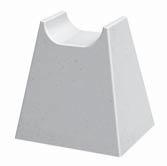Distanční podložky Distanční podložky z litého betonu Beton - Abs Pro vodorovnou výztuž.