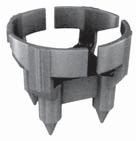45 6-20 1000 20060 50 / 6-20 50 6-20 500 20061 60 / 6-20 60 6-20 500 Praxifix S Stabilní distanční podložka pro vodorovnou a svislou výztuž. Dobrá obtékavost betonu.