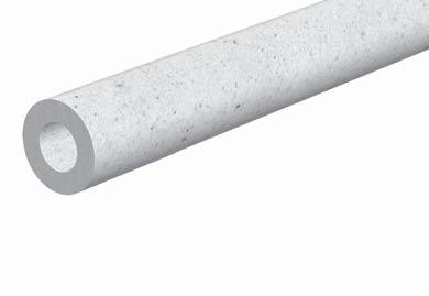 Příslušenství k bednění Distanční prvky a trubky pro bednění Drufa -Trubka Kruhové provedení Rozpěrka do bednění z vláknobetonu Délka cca. 1,30 m.