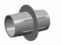 délky 40 mm. Vlepit speciálním dvousložkovým lepidlem.