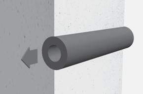 230 50 5476 240 50 5477 250 50 Tolerance - 2 mm Pro vyplnění hmotou M-Bed: doporučená směs 25 kg