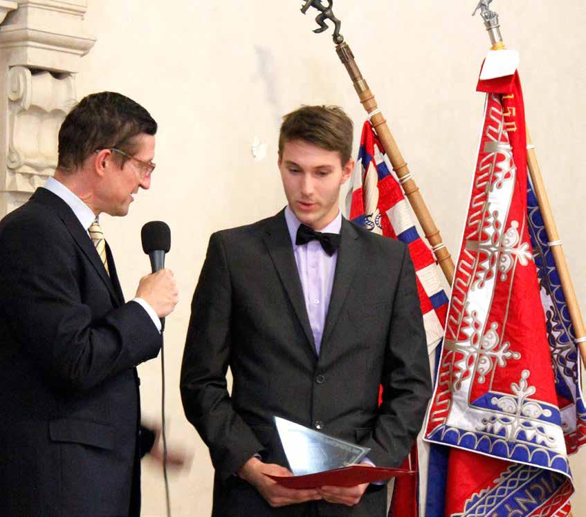 Už několikrát jsem spolupracoval při vyhlášení Sportovce roku ČOS. Snad nejlépe nám to šlo s Honzou Weberem.