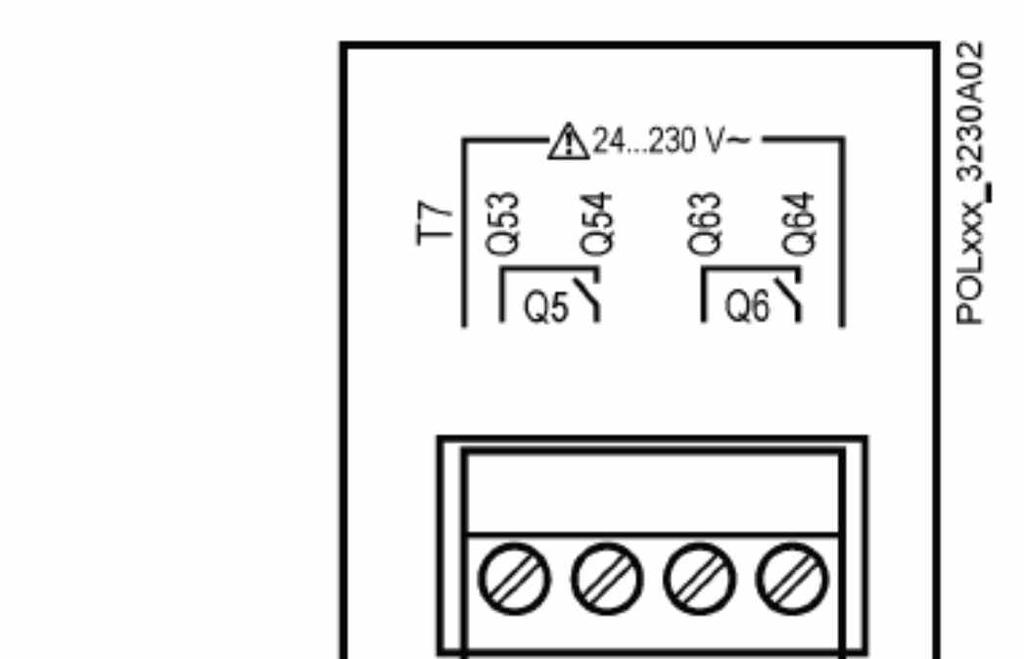 Vstupy a výstupy: Vstupy: D1-D5 0/1 digitání signál (binární) pro bezpotenciální kontakty Vzorkovací napětí/proud DC 24 V / 8 ma Přechodový odpor Max. 200 Ω (zavřeno) Min.