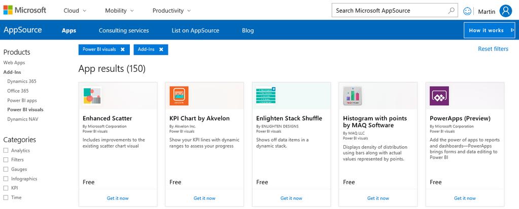 Jazyk R - skriptované vizuály Oficiální, Microsoftem schválené R vizuály, máme k