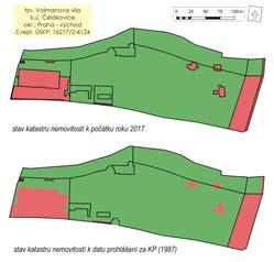 REFERÁT GIS A MIS V roce 2016 pokračovala práce na hlavním úkolu digitalizace mapových zákresů kulturních památek v prostředí GIS (tzv. revize po parcelách).