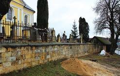 století nacházející se na pohledově exponovaném místě pod kostelem. V první etapě rekonstrukce budovy byla vyměněna střešní krytina a provedena oprava krovu protézováním.