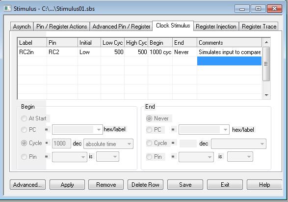 Example: Capture Unit period measurement