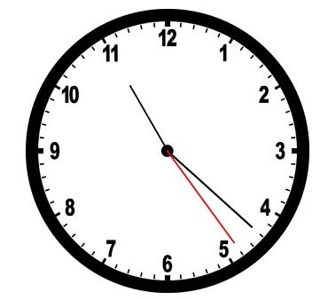 ciferníku doplněné tikotem vteřinové ručičky.