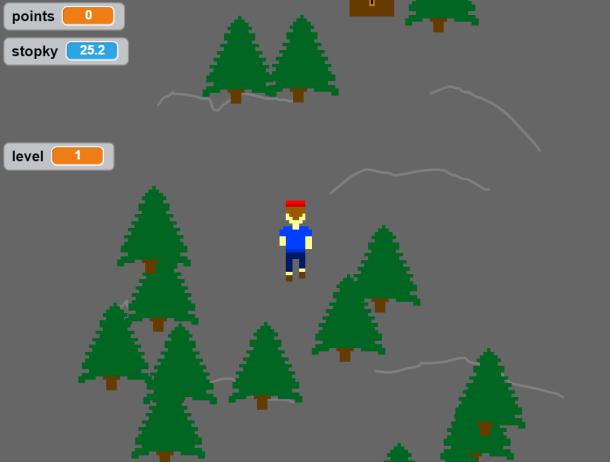 https://scratch.mit.edu/projects/145973836/ Find the treasuse 14 scénářů 7 postav (nejdůležitější: Sprite 1) 2 proměnné 0 seznamů 0 nových bloků Hra na motivy hledání pokladu v konkrétním prostředí.