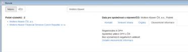 Informace o firmách v ČR Registr firem, jejich rizikovosti a smluvní údaje pro tvorbu vašich smluv a dokumentů.