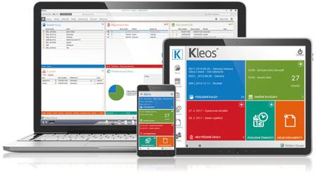 Kleos Komplexní systém pro správu advokátní kanceláře Navržen právníky pro ulehčení jejich každodenní práce S Kleosem získáte spokojené klienty a čas věnovat se důležitým věcem.
