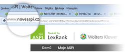 Technické řešení ASPI Službu potřebuji mít vždy k dispozici kdykoli a odkudkoli Nové ASPI dostupné z webového prohlížeče www.noveaspi.