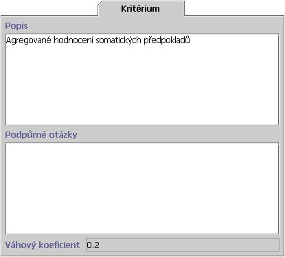 Obrázek 39 Karta Kritérium v okně Hodnocení žáka Chcete-li hodnocení zabezpečit před nežádoucími změnami, a jste-li si