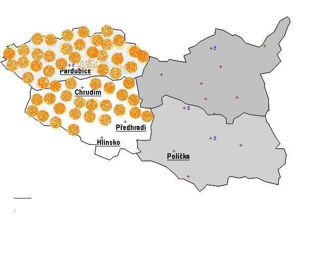 Terénní tým (TT) a podporované bydlení Terénní tým působil v roce 2006 v Pardubicích a Chrudimi.