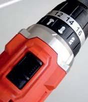 Rychloupínací sklíčidlo s drážkami, 100% ocel s bezpečnostní pojistkou při zablokování při manipulaci jednou rukou Bezkartáčový BL-EC motor s