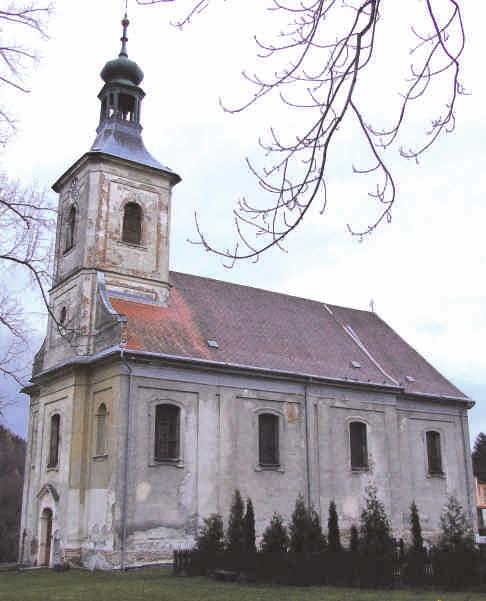 V ostatních částech obce zůstaly zachovány pouze jednotlivé stavby. Za zmínku stojí také minerální voda z údolí Komora, která se nazývá hladová.