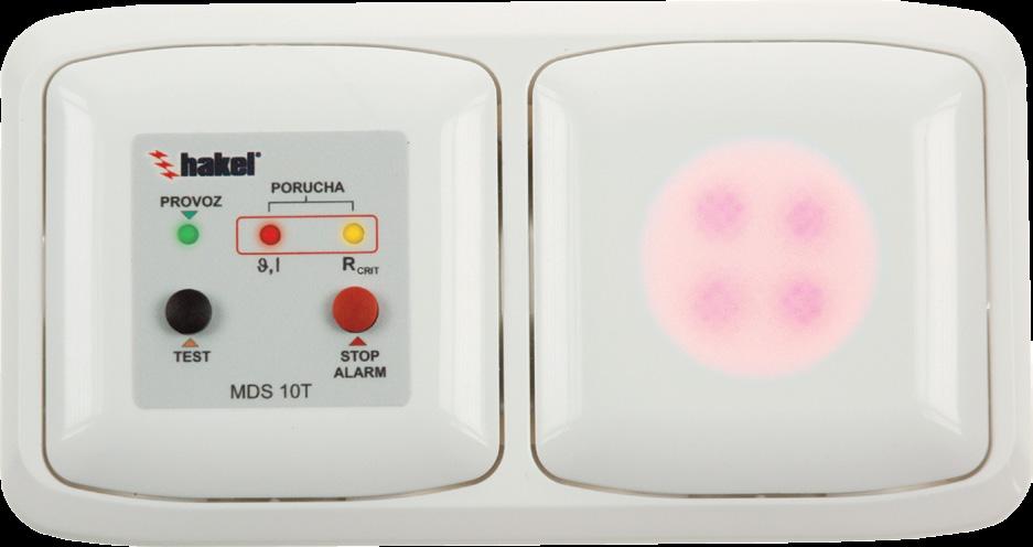 Příslušenství Modul dálkové signalizace MDS10T+MPS Modul dálkové signalizace MDS10T+MPS (MPS... modul pomocné signalizace) je určen ke kontrole stavu hlídané IT-sítě na místě vzdáleném od hlídače HIG.