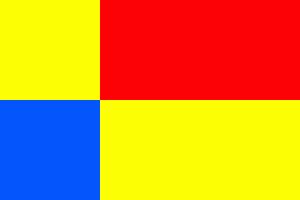 Pri farebnom vyobrazení erbu Košického samosprávneho kraja sú záväzné farby vzorkovníka Pantone : b) červená farba Pantone 186 Red lesk., alebo Pantone 185 U 2x mat.