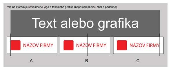 6. Ochranná zóna vo vzťahu k textu alebo grafike V praxi nastane veľa prípadov, keď potrebujeme umiestniť logo voči inému objektu. Aj na tento prípad sú v logomanuáli zaužívané postupy.