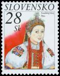 323) Ženský svadobný kroj z obce Pata 322 (xxx) 15 Sk viacfarebná (=) b... 15,- 5,- 323 (xxx) 28 Sk viacfarebná (=) b... 28,- 9,- 322 FDC... 323 FDC... 322-323 NL.