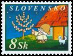 327) Reprodukcia jarného variantu kresby 327 (xxx) 8 Sk viacfarebná (=)... 8,- 3,- 327 FDC... 327 CM... Logo SP v čiernej farbe je pod ZP 47, logo WSP v čiernej farbe je pod ZP 49.