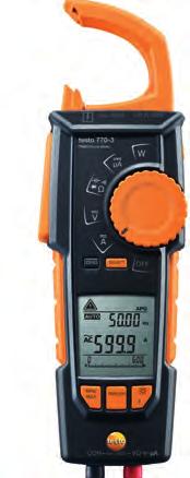 uchycení Automatická detekce měřené veličiny Dvouřádkový displej Měření efektivní hodnoty TRMS Měření startovacího proudu 770-1 770-2 Měření mikroampérů μa Bluetooth včetně aplikace Měření výkonu