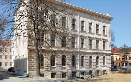 Pavilon Ochrany zvířat a veřejného veterinářství Areál VFU Brno nyní zdobí krásně zrekonstruovaná budova č.