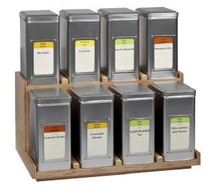 Složení: listy meduňky, listy máty peprné, mučenka, květy levandule. 60086 Rooibos Citrus - zázvor Rooibos s osvěžující chutí citrusů a zázvoru.