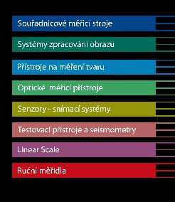 Největší světový výrobce a dodavatel přesné měřící techniky. S námi a s našimi výrobky dosáhnete požadovaného cíle - rychlé a přesné kontroly.